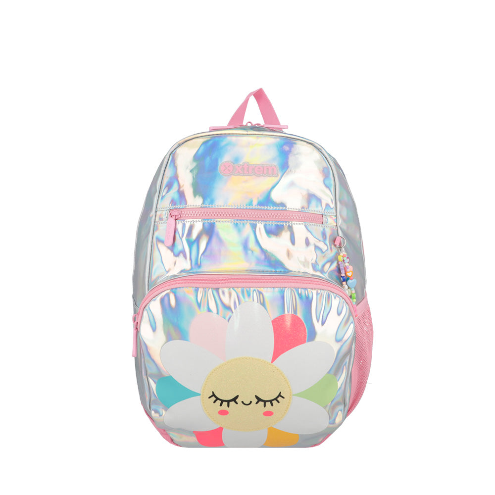 saxoline Mochila Bolt plateada