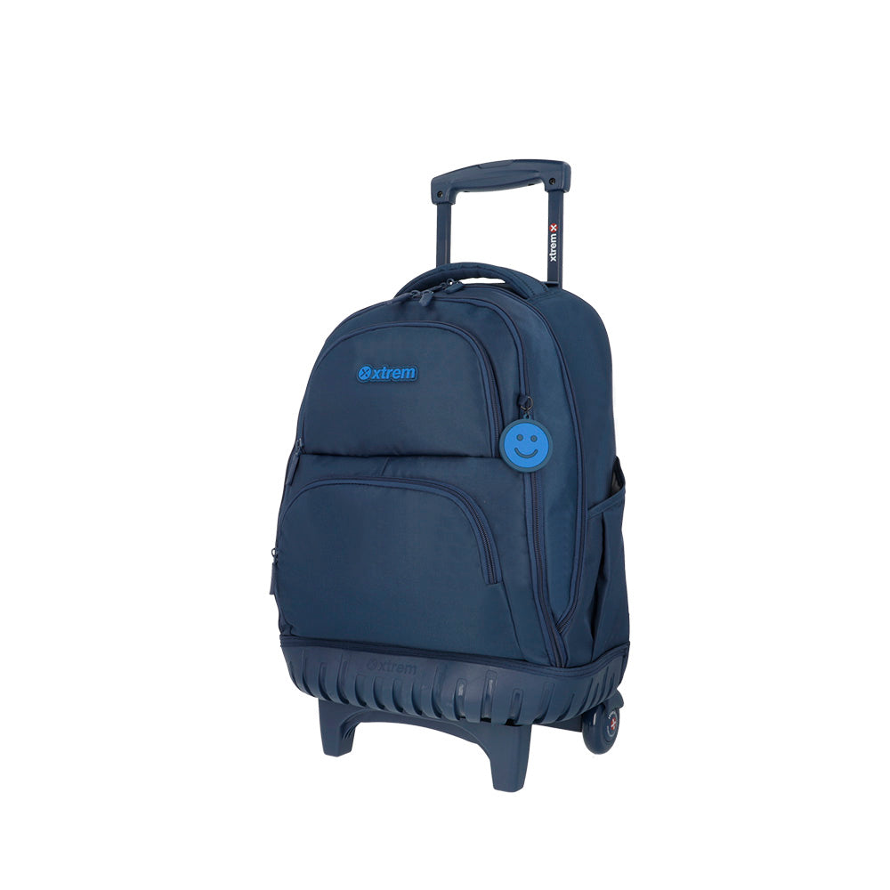 Saxoline Mochila Con Ruedas Cross 2.0 Azul Marino