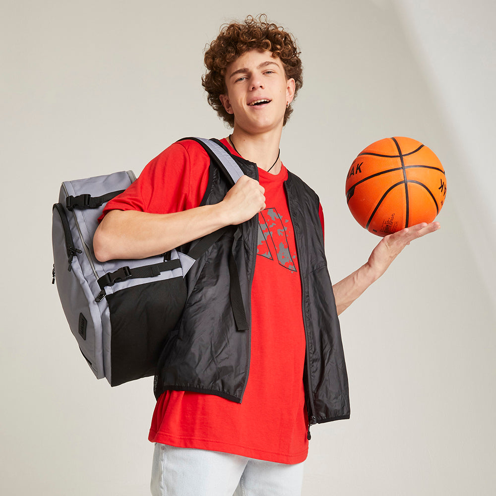 Saxoline Mochila De Viaje Litemove Gris L