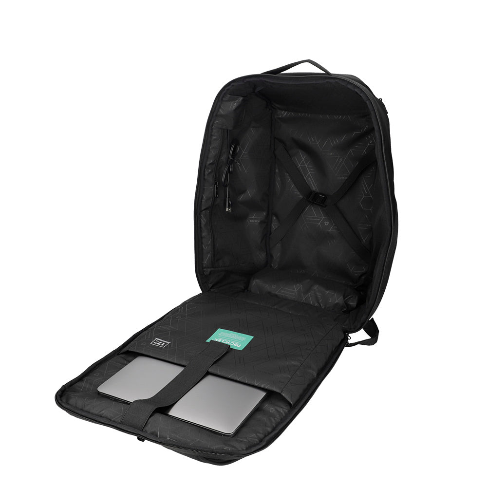 Saxoline Mochila De Viaje Upway Negra 17"