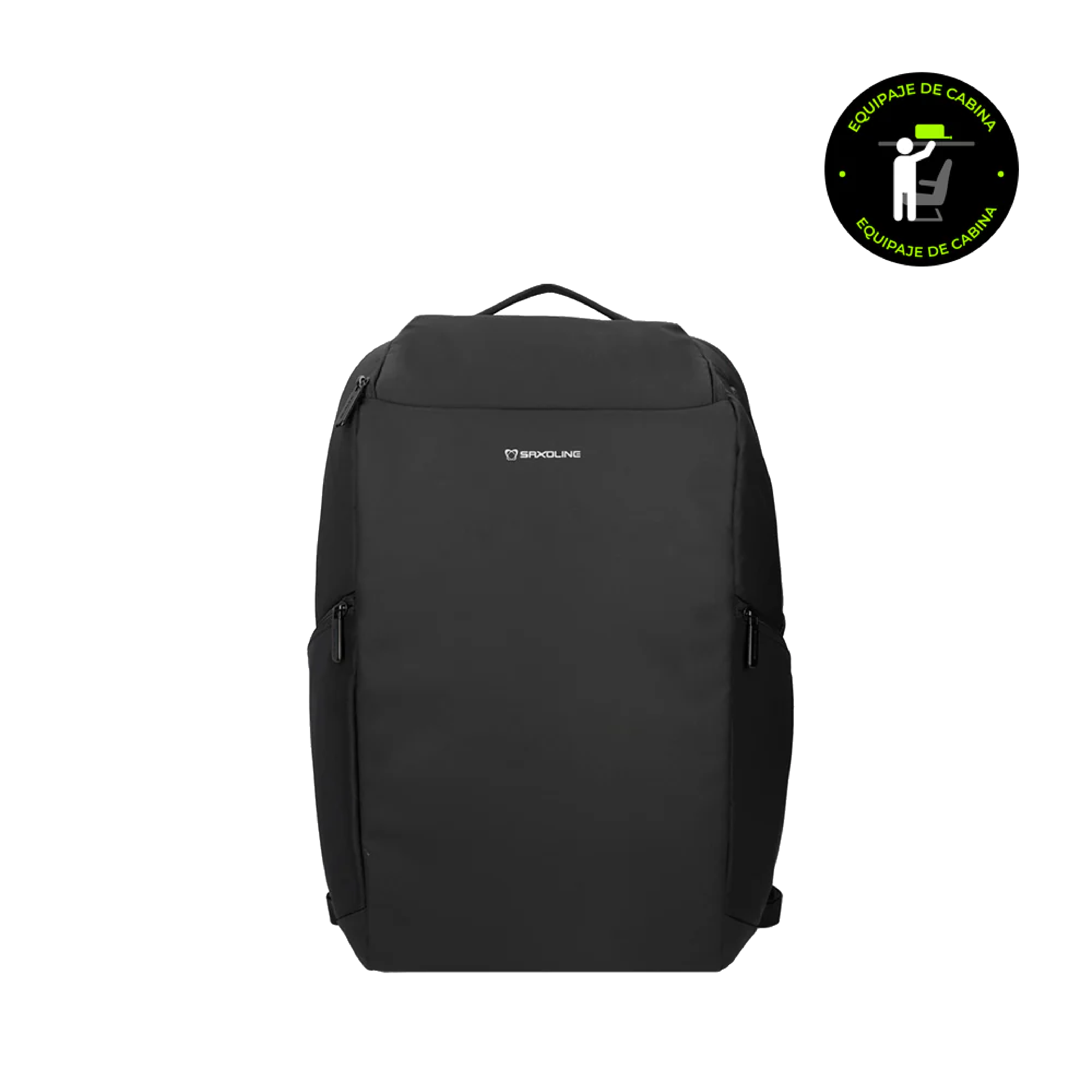 saxoline Mochila de viaje Upway negra 17"