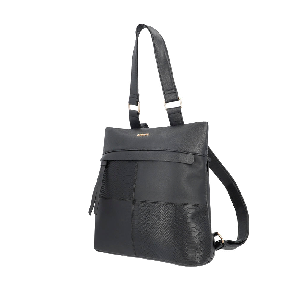 Saxoline Mochila Grande Hungria Negra