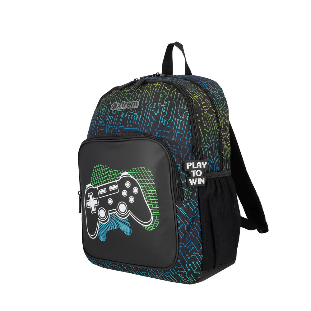 Saxoline Mochila Hopper Negra Gamer