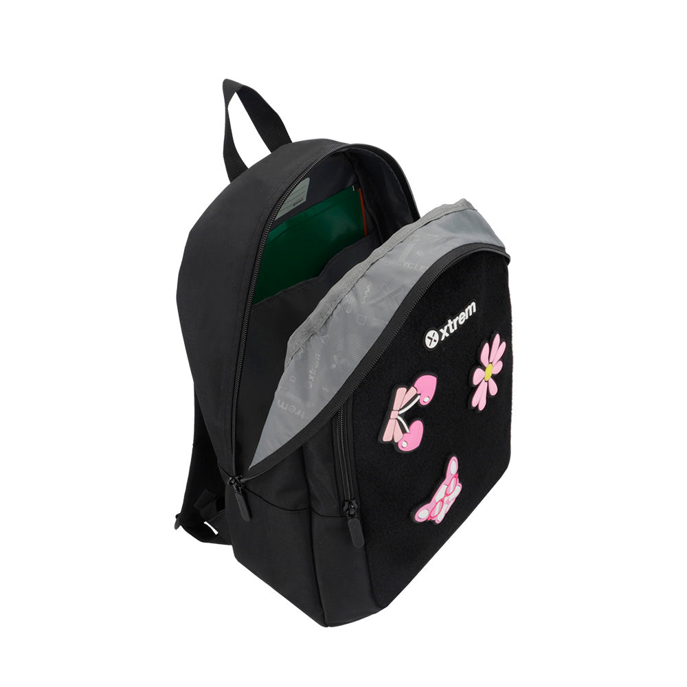 Saxoline Mochila Logan Negra/rosada