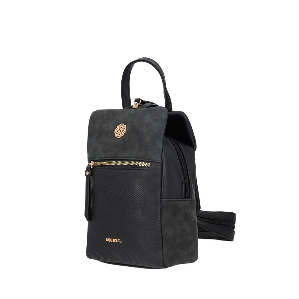Saxoline Mochila Manhattan Negra Mediana