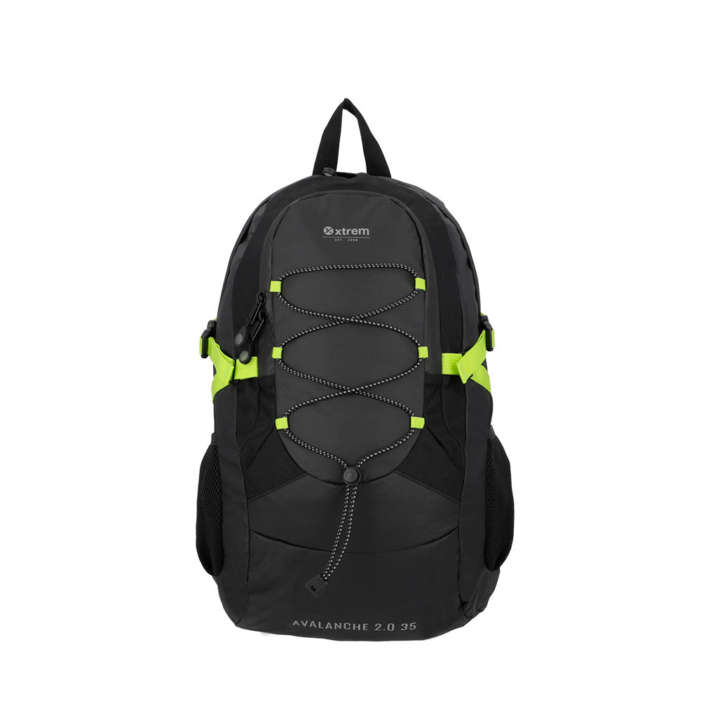 saxoline Mochila Outdoor Avalanche 2.0 negra/verde