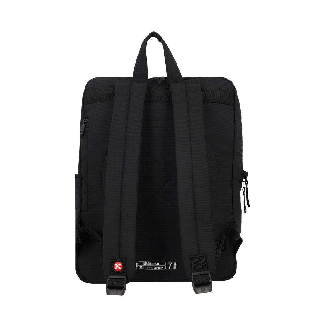 Saxoline Mochila Para Notebook 15" Macau 2.0 Negra