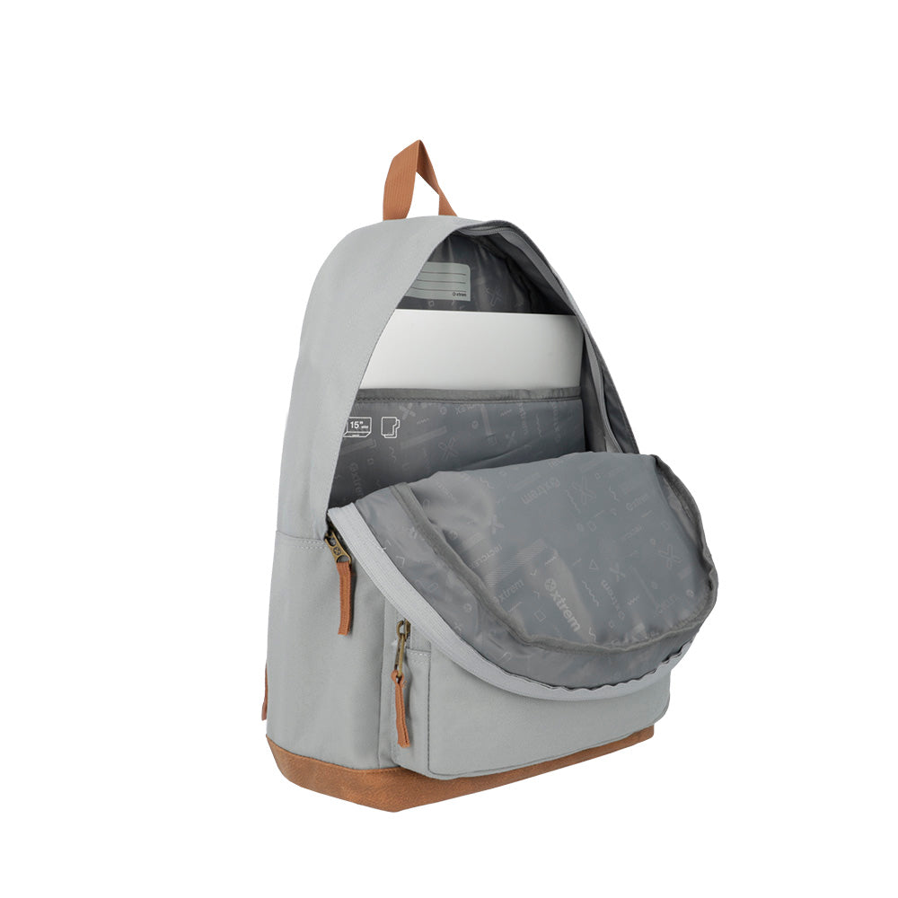 Saxoline Mochila Para Notebook 15" Pop Gris