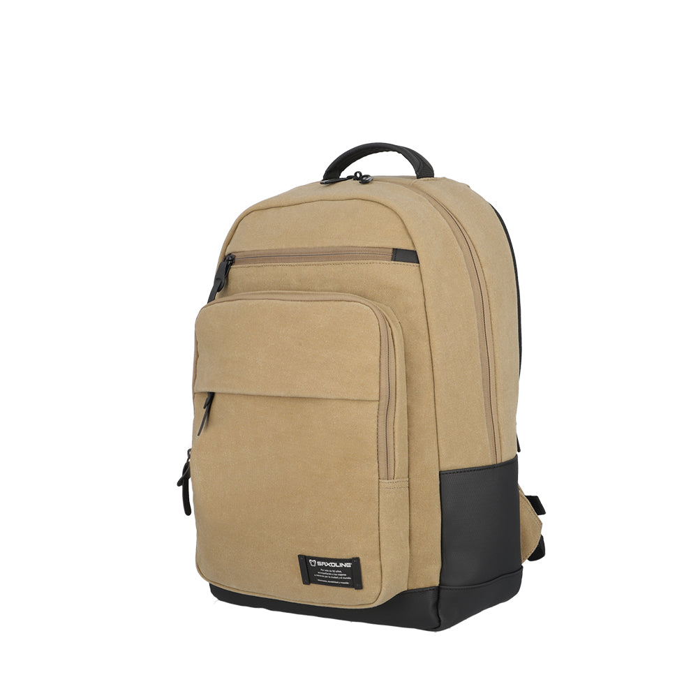 Saxoline Mochila Para Notebook City Beige 17"