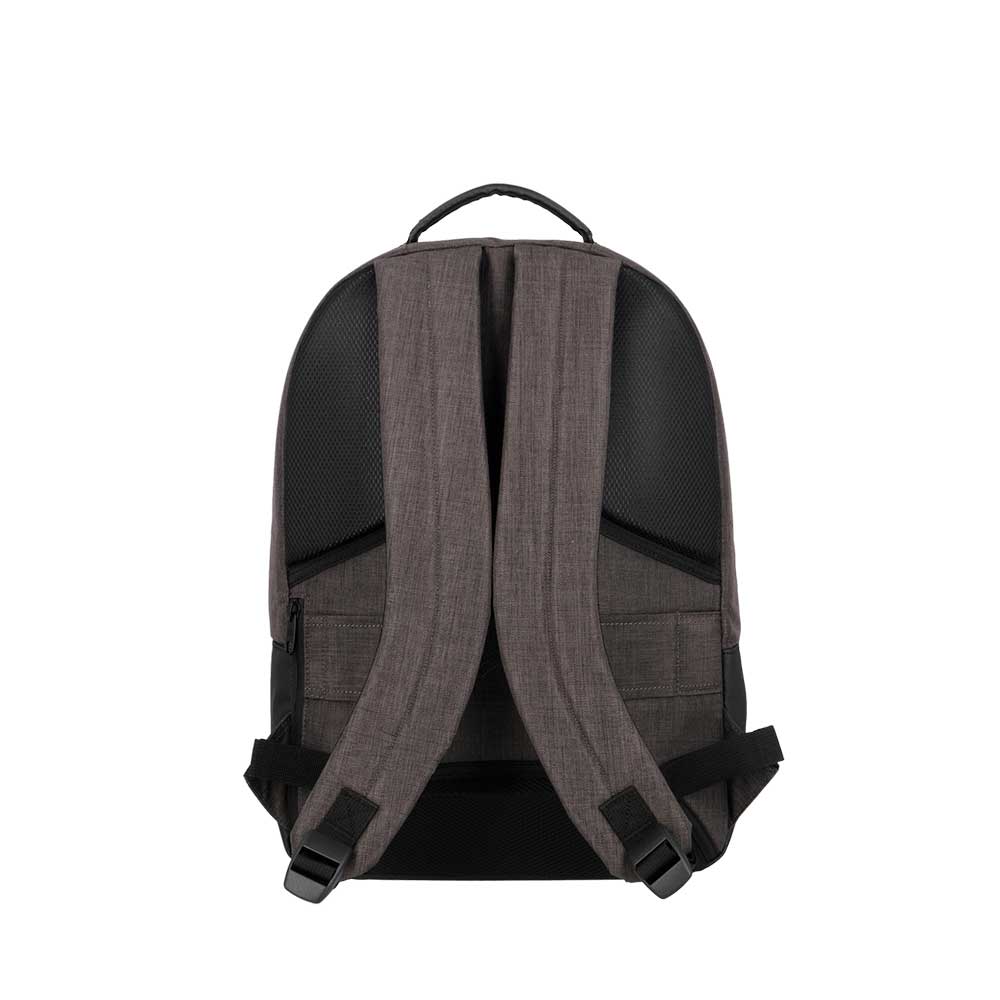 Saxoline Mochila Para Notebook City Gris 17"