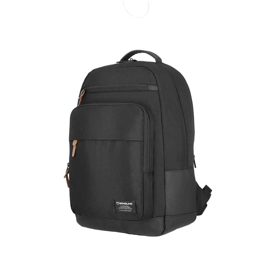 Saxoline Mochila Para Notebook City Negro 17"
