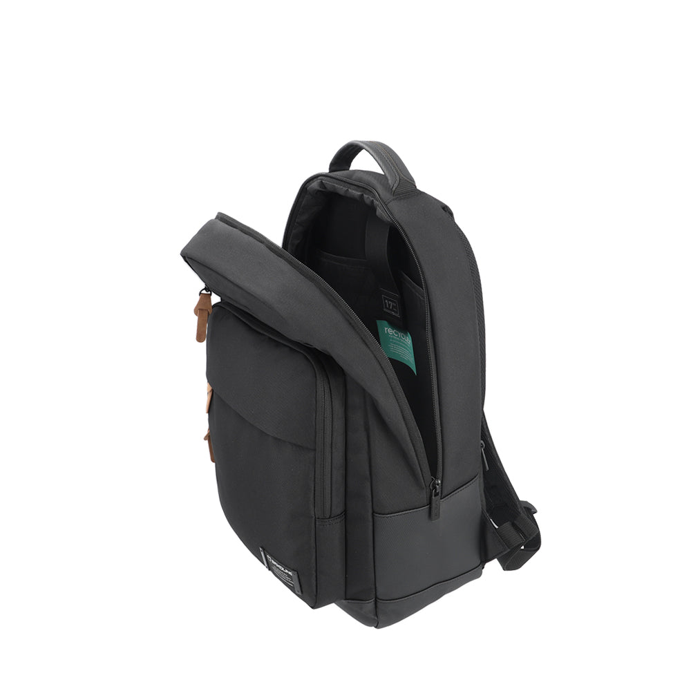 Saxoline Mochila Para Notebook City Negro 17"