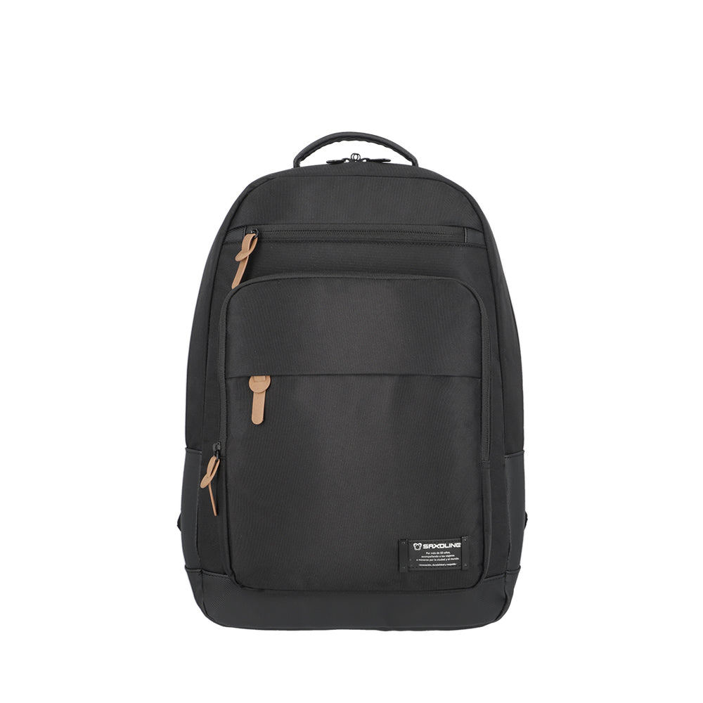 saxoline Mochila para notebook City negro 17"