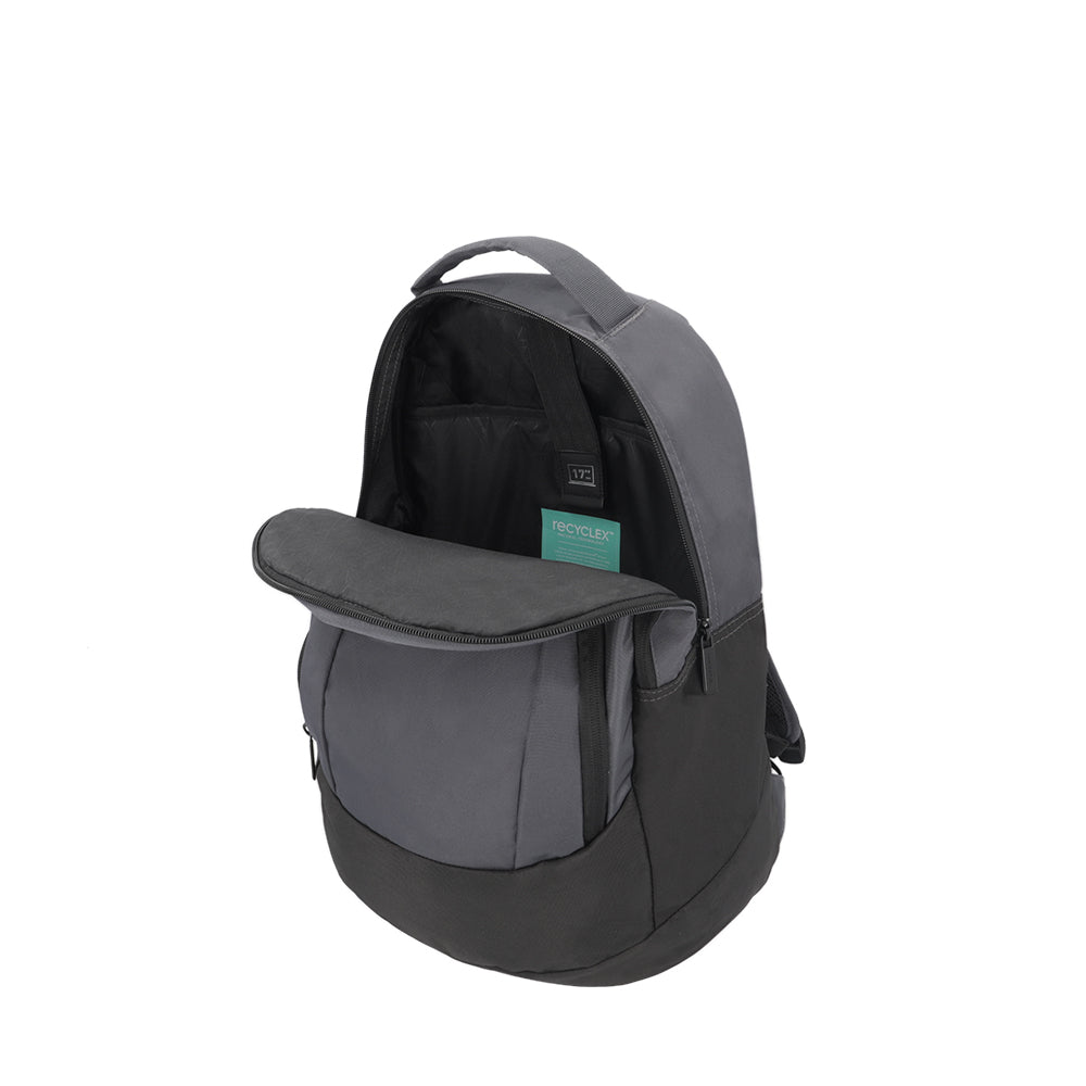 Saxoline Mochila Para Notebook Crossway Gris 17"