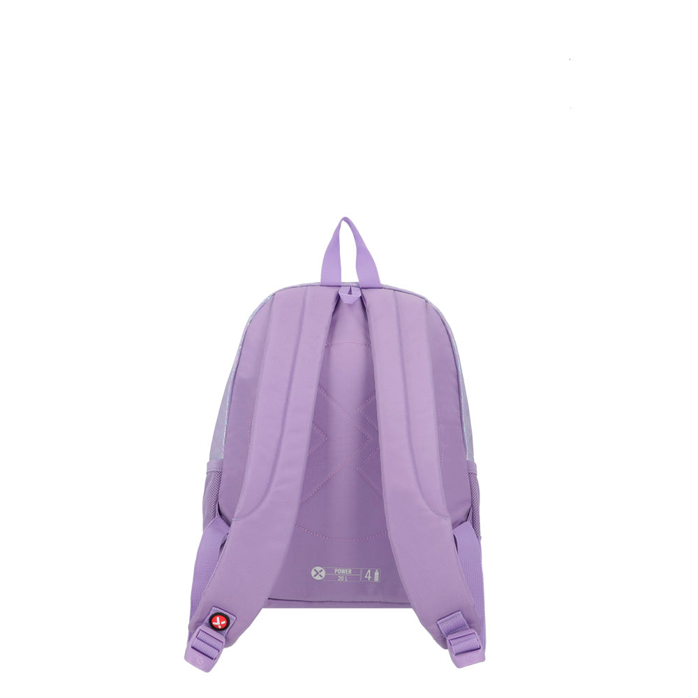 Saxoline Mochila Power Morada Gato