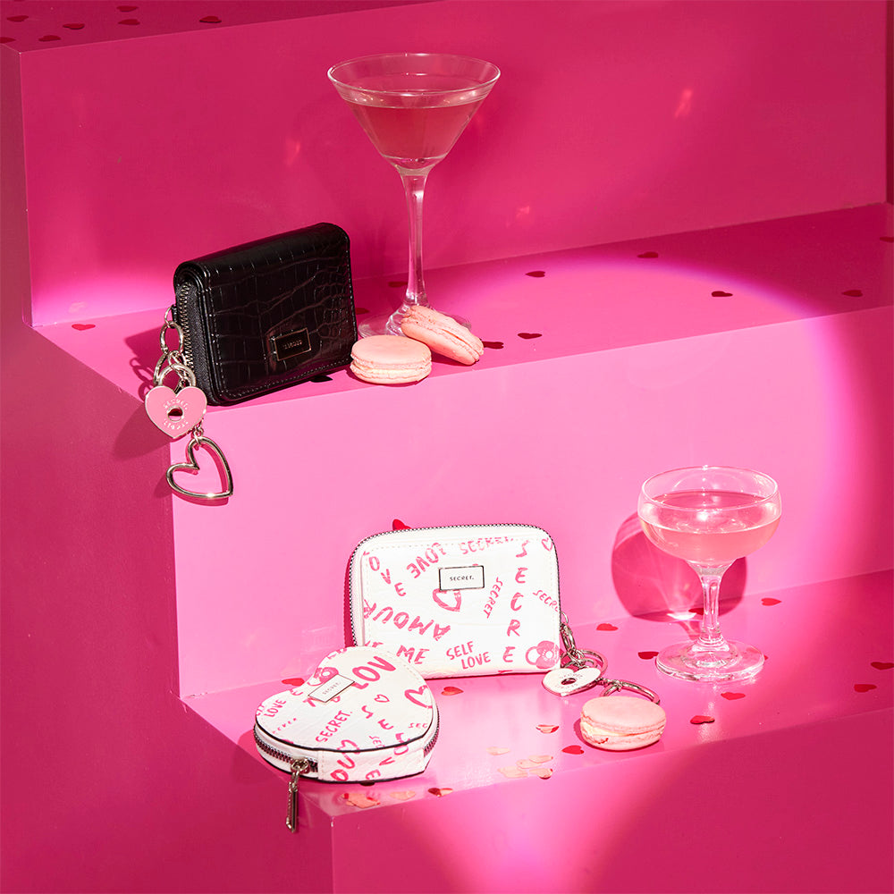 Saxoline Monedero Love Beige