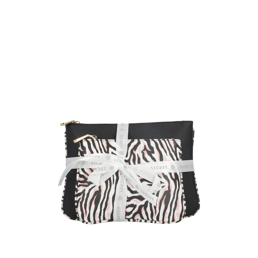 Saxoline Pack 2 Cosmetiqueros Miami Cebra