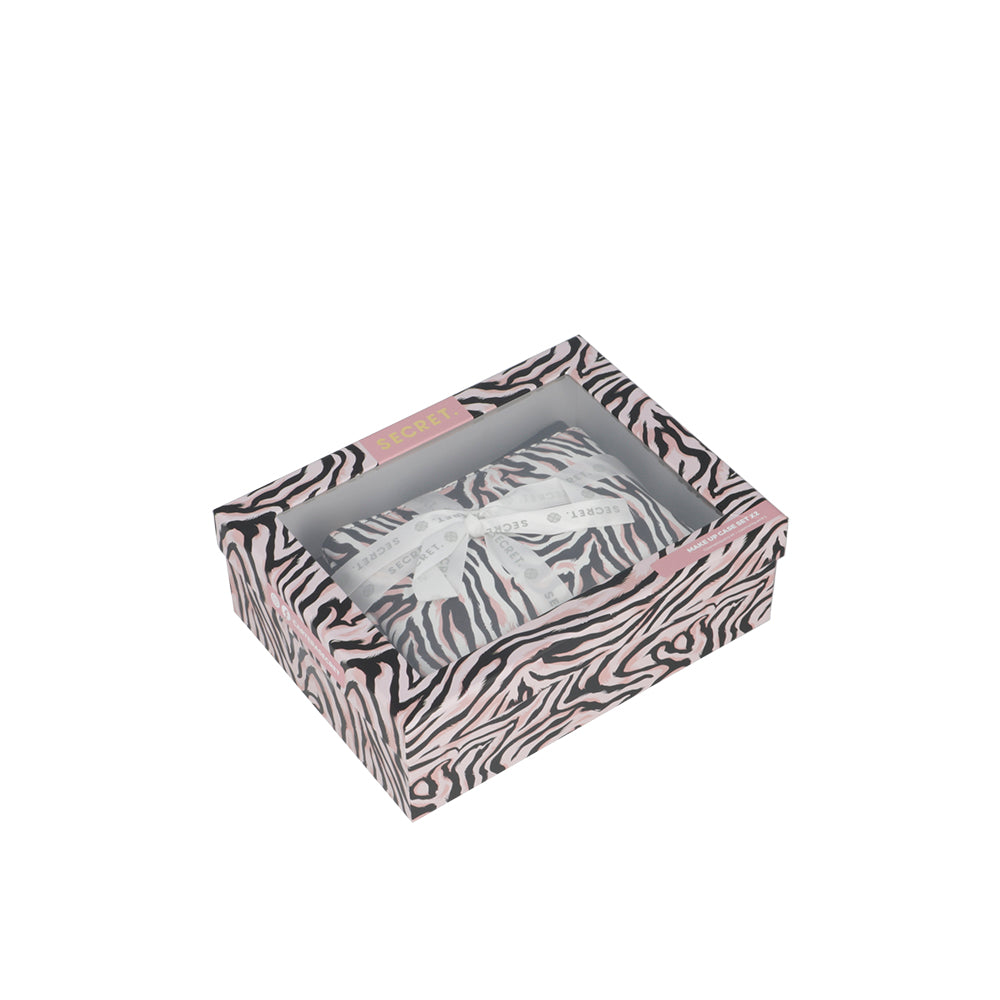 saxoline Pack 2 cosmetiqueros Miami cebra