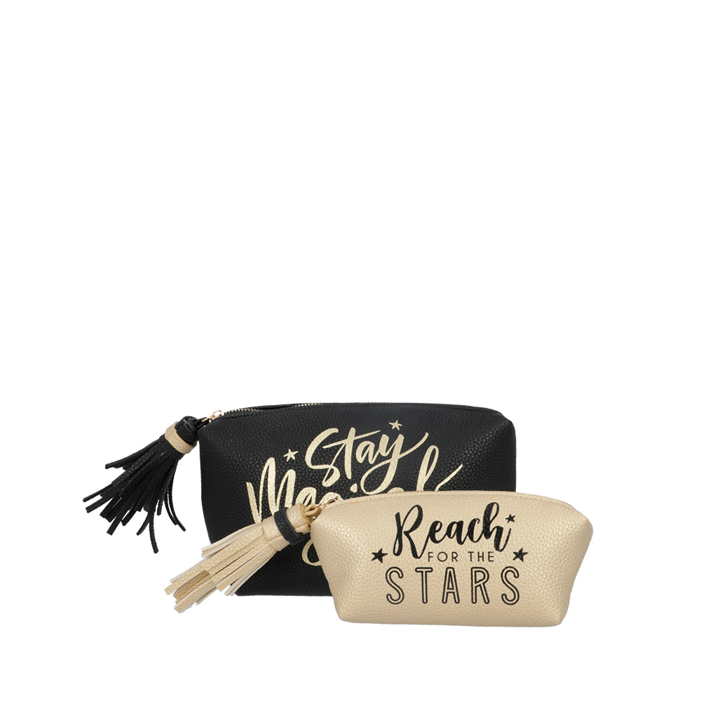 Saxoline Pack 2 Cosmetiqueros Niza Negros