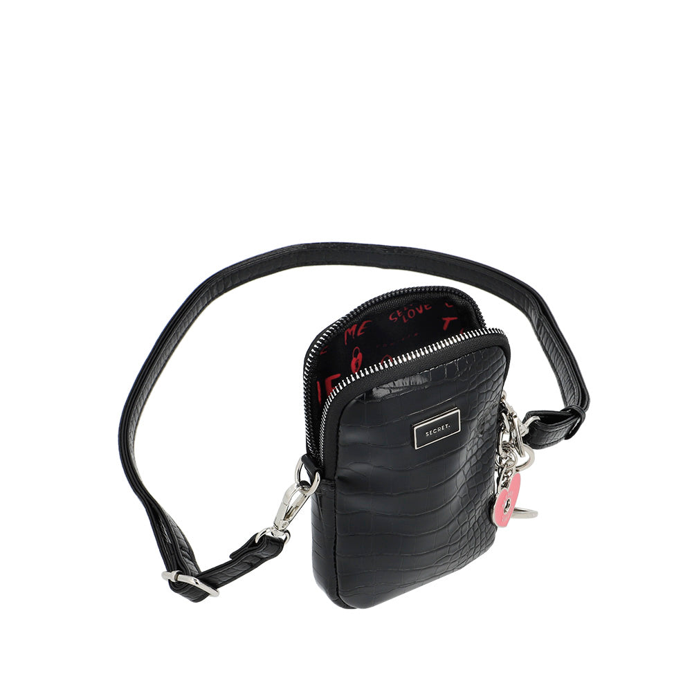 Saxoline Portacelular Love Negro