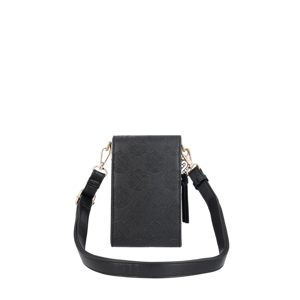 Saxoline Portacelular Seguras Negro