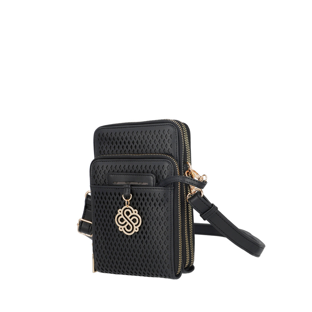 Saxoline Portacelular Zagora Negro