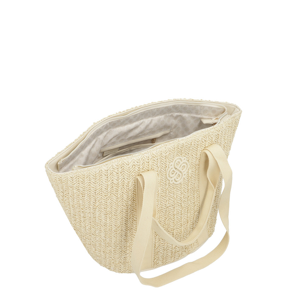 Saxoline Tote Bag + Visera Habana Beige