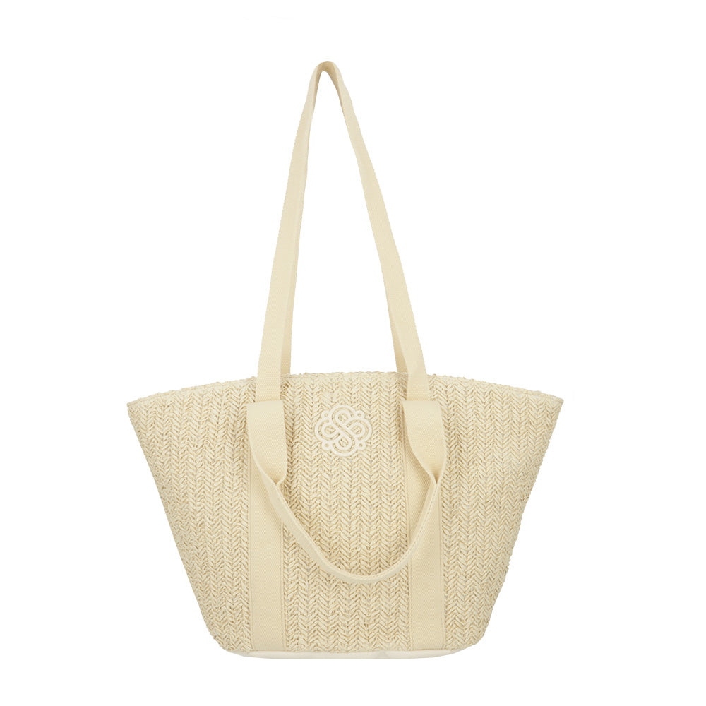 saxoline Tote bag + visera Habana beige