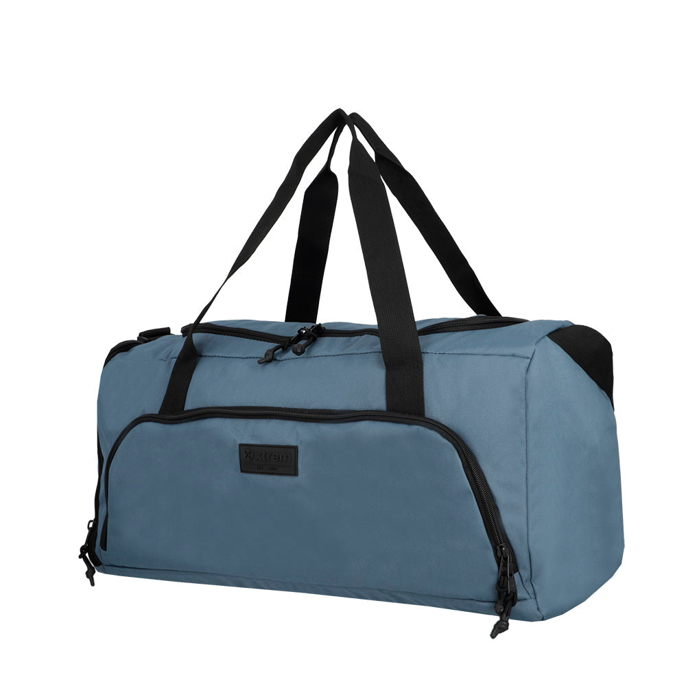 Saxoline Set Mochila + Bolso + Lonchera + Estuche Megapack 2.0 Azul