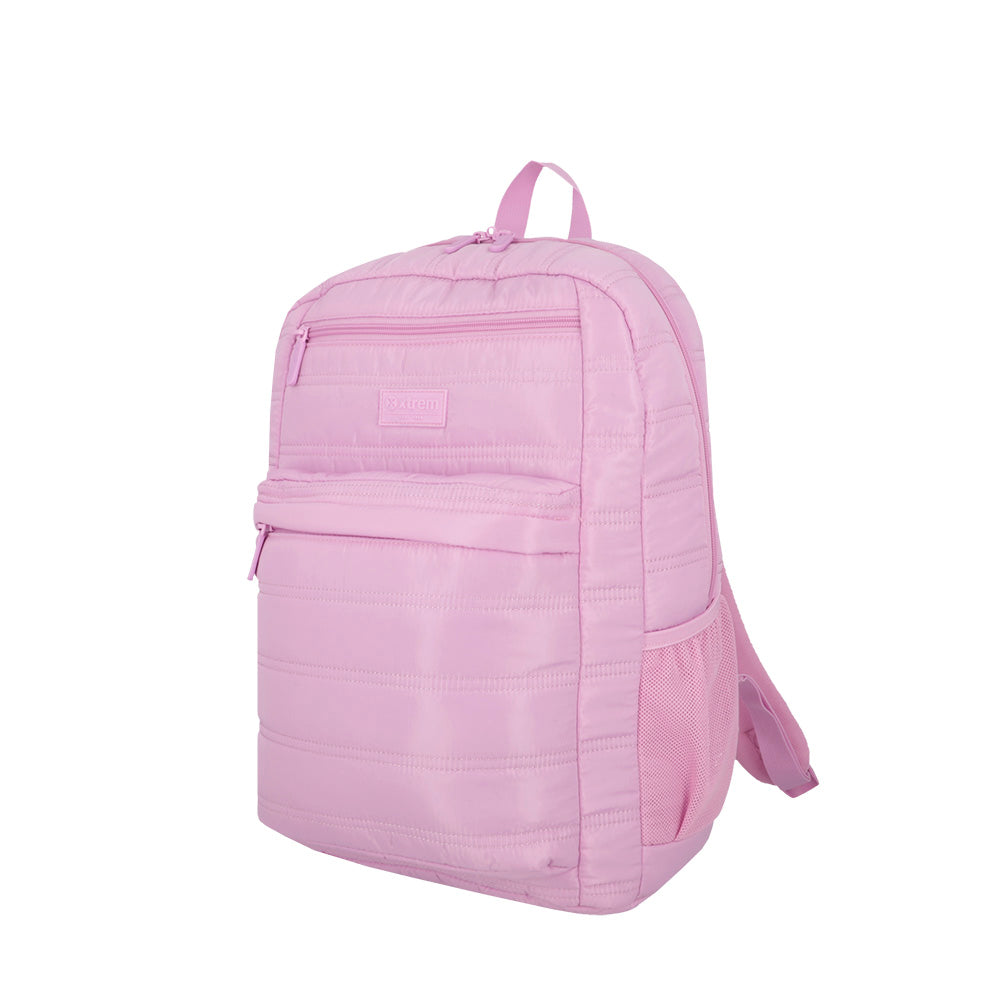 Saxoline Set Mochila + Bolso + Lonchera + Estuche Megapack 2.0 Morado