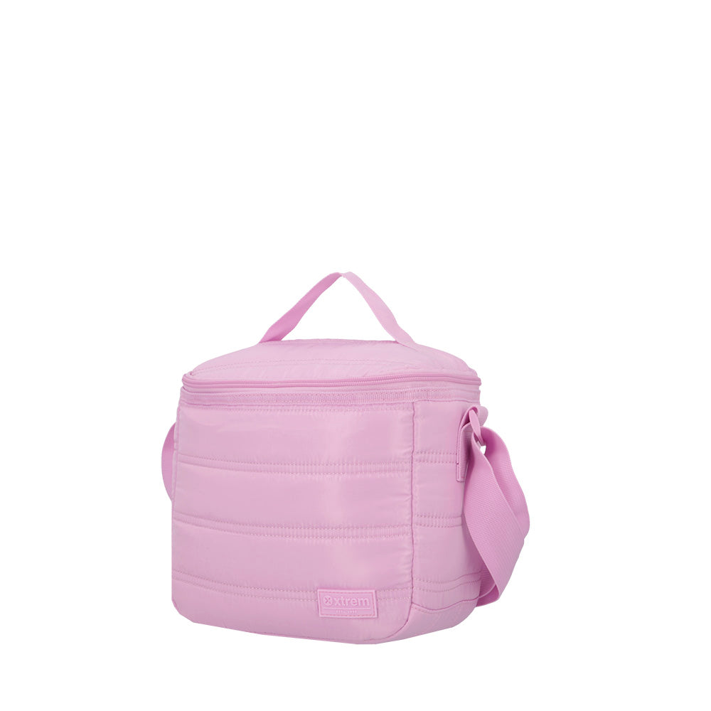 Saxoline Set Mochila + Bolso + Lonchera + Estuche Megapack 2.0 Morado