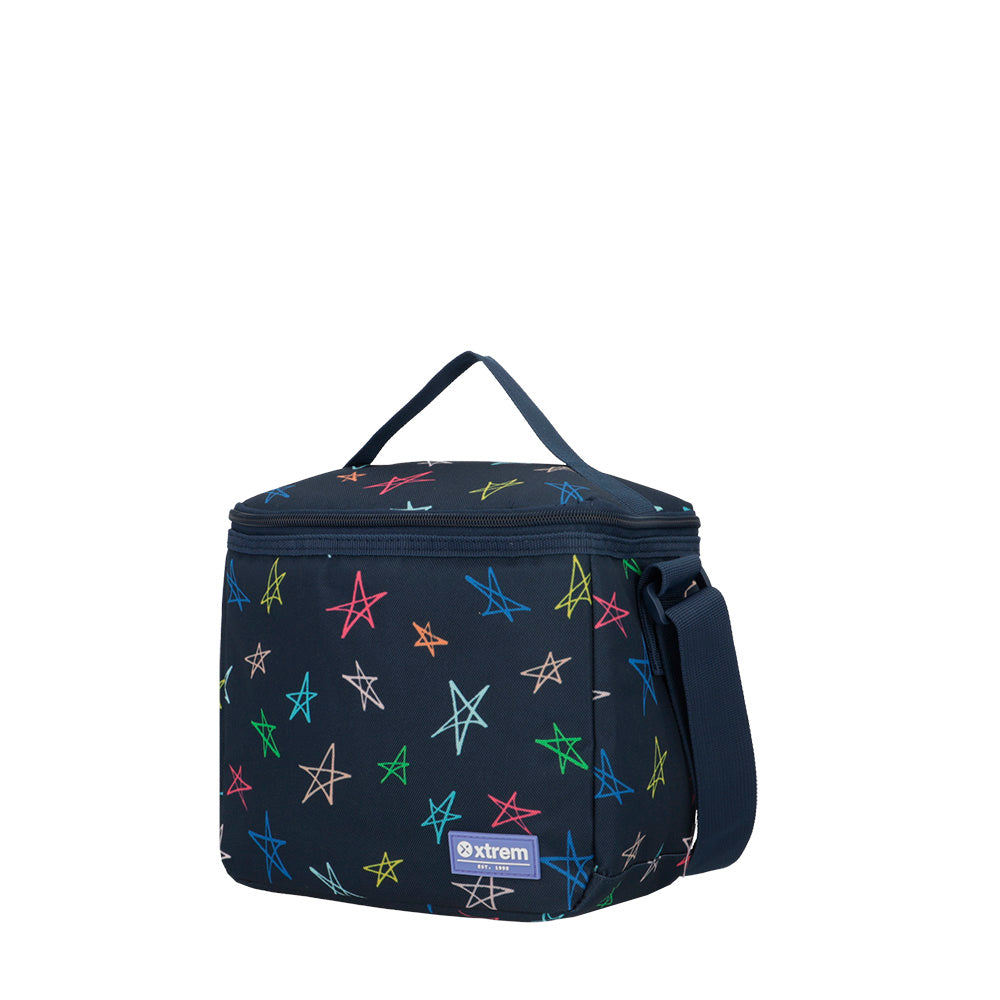 Saxoline Set Mochila + Bolso + Lonchera + Estuche Megapack 2.0 Multistars