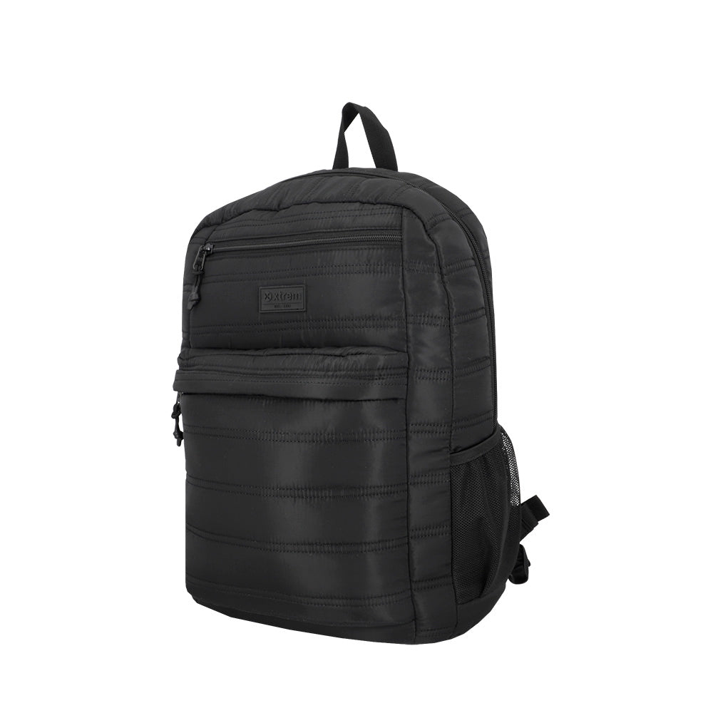 Saxoline Set Mochila + Bolso + Lonchera + Estuche Megapack 2.0 Negro