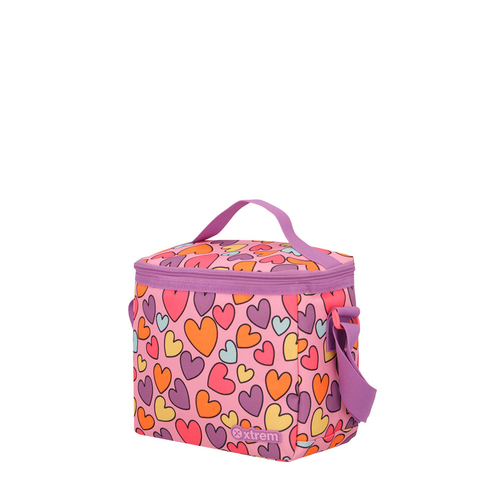 Saxoline Set Mochila + Lonchera + Estuche Run Pack Multicolor Panda