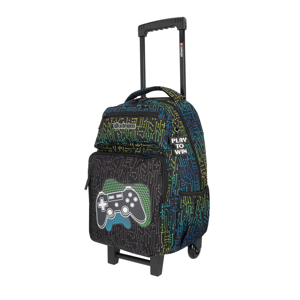 Saxoline Set Mochila + Lonchera + Estuche Run Pack Negro