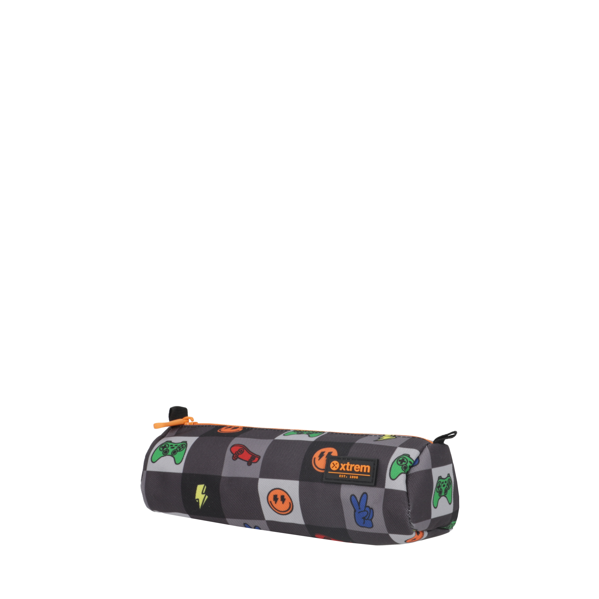 Saxoline Set Mochila + Lonchera + Estuche Triple Pack Negro Gamer