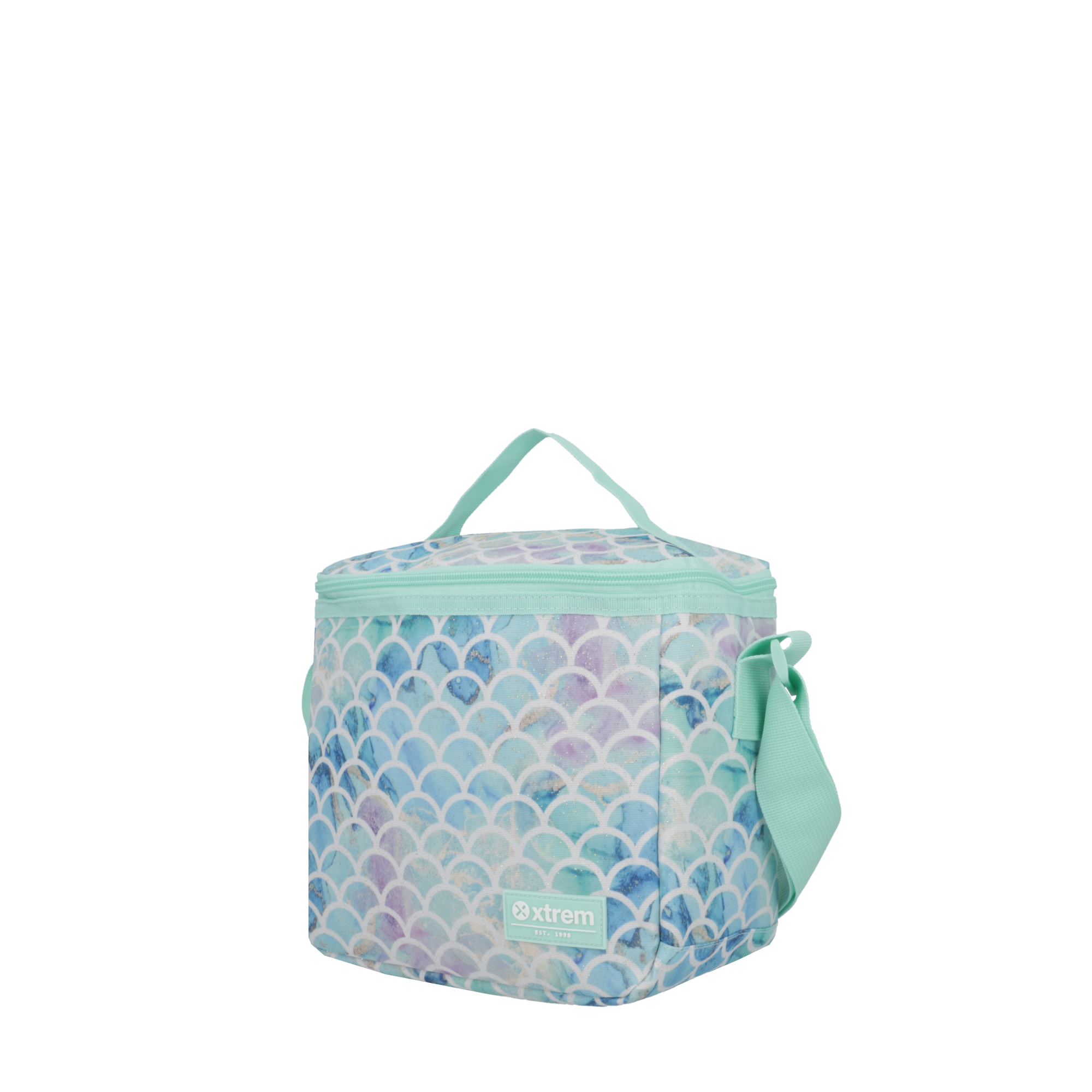 Saxoline Set Mochila + Lonchera + Estuche Triple Pack Verde