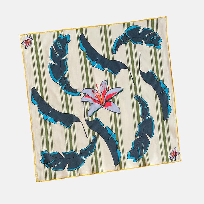 Saye Bandana - Flower & Leaf