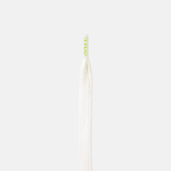 Saye Flat Laces - White