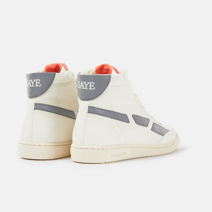 Saye M89 High Biker - Reflective Grey