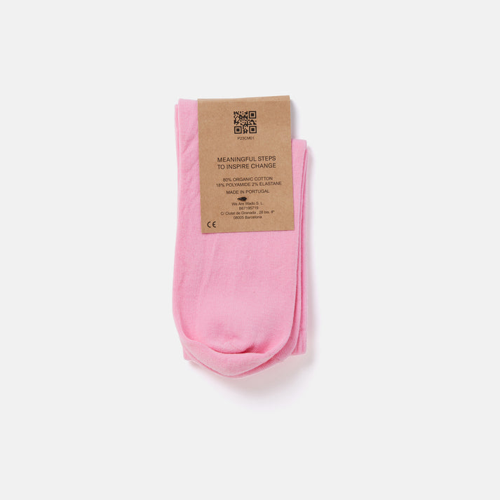 Saye Mid-crew Everyday Socks - Gum Pink