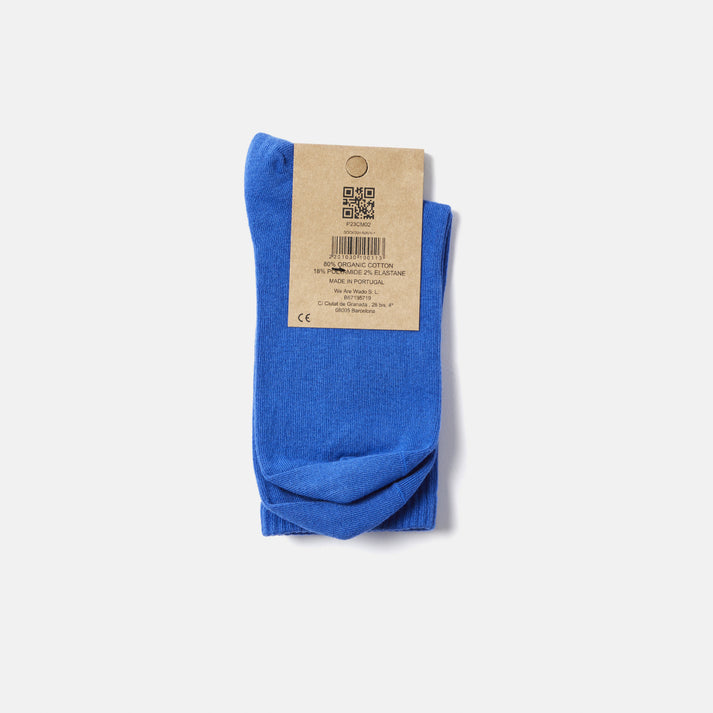Saye Mid-crew Everyday Socks - Navy