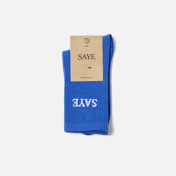 saye Mid-crew Everyday Socks - Navy