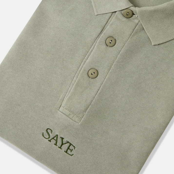 Saye Sweatshirt Polo Calathea