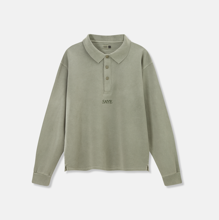 saye Sweatshirt Polo Calathea