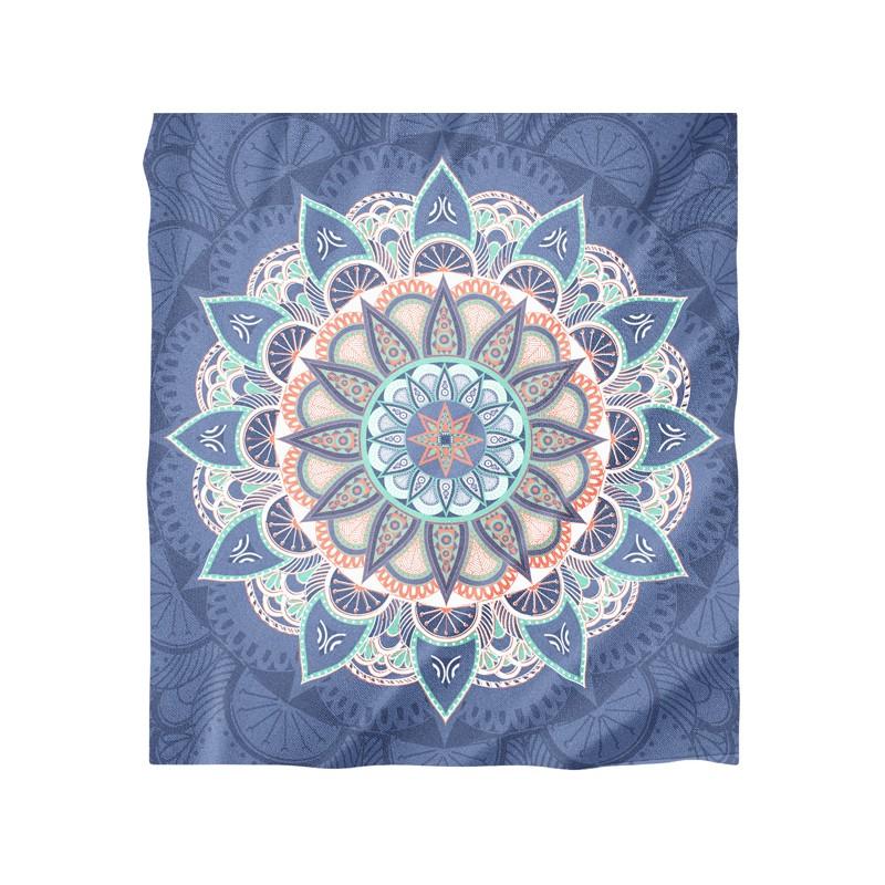 secaneta PAREO DOBLE 210X230 100%ALG.ESTAMPADO KEBELA AZUL