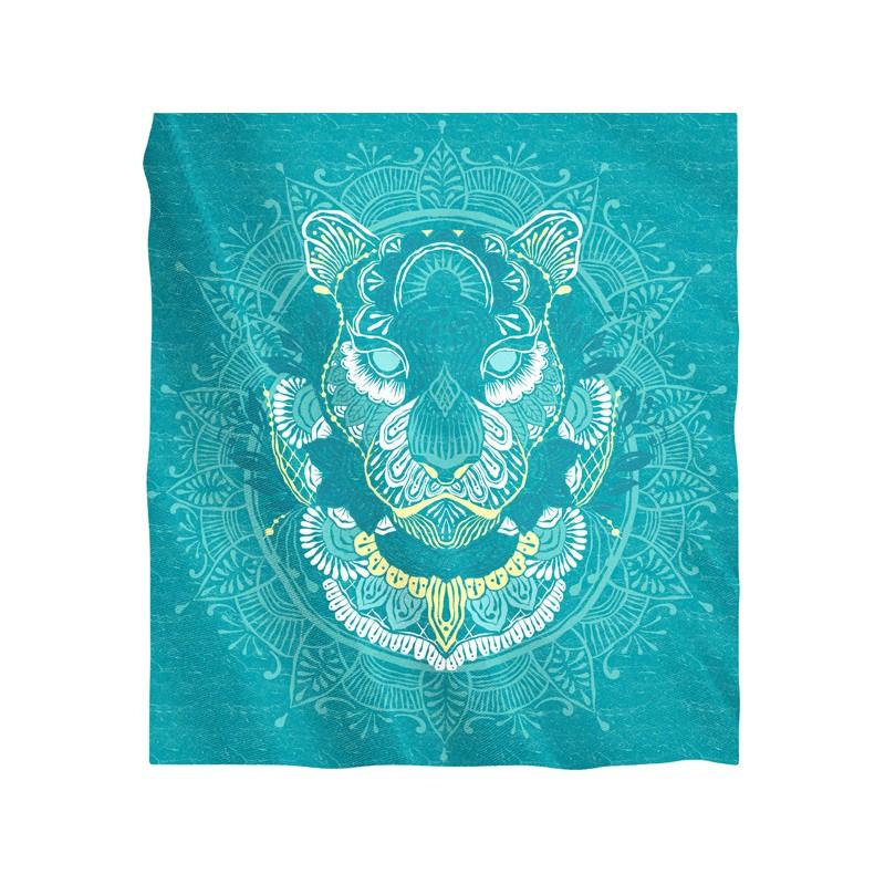 secaneta PAREO DOBLE 210X230 100%ALG.ESTAMPADO MEENAH ESMERALDA