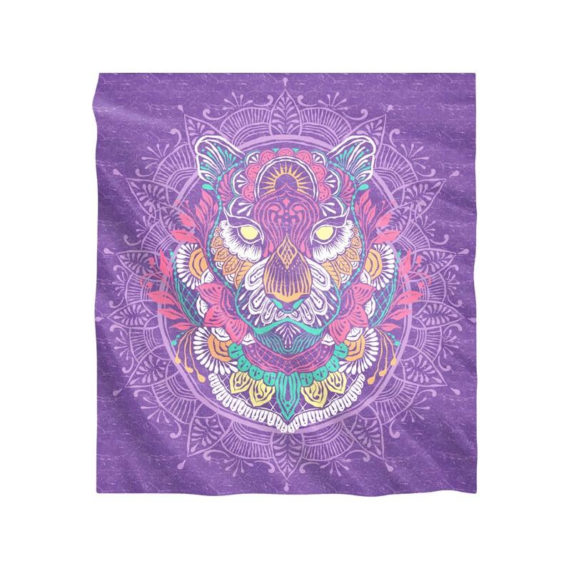 secaneta PAREO DOBLE 210X230 100%ALG.ESTAMPADO MEENAH MORADO