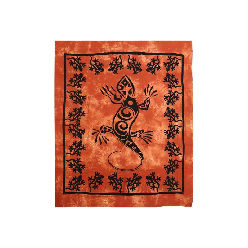 secaneta PAREO DOBLE 210X230 CM 100%ALG.ESTAMPADO GUECO ROJO