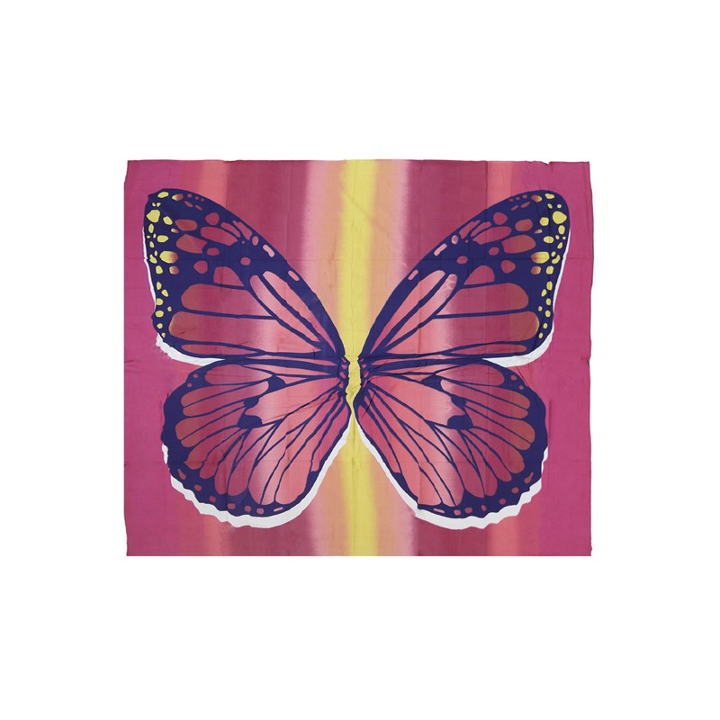 secaneta PAREO DOBLE 210X230 CM 100%ALG.ESTAMPADO LOTTO FUCSIA